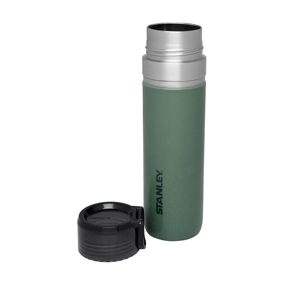 Stanley Go Series Vacuum Bottle With Flow Direct 24oz - Hammertone Green