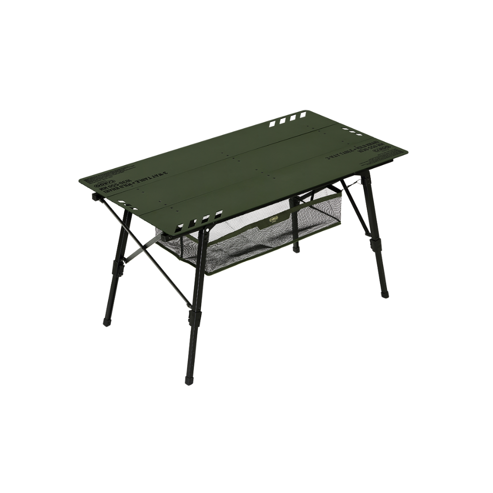 Cargo Container Large Camping Table 3-Way Table