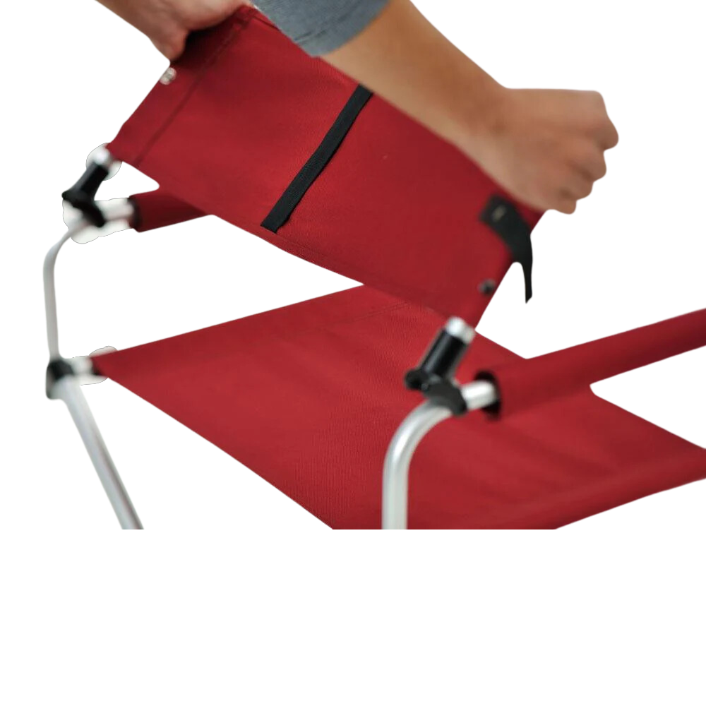 Snow Peak Folding Chair Wide Red