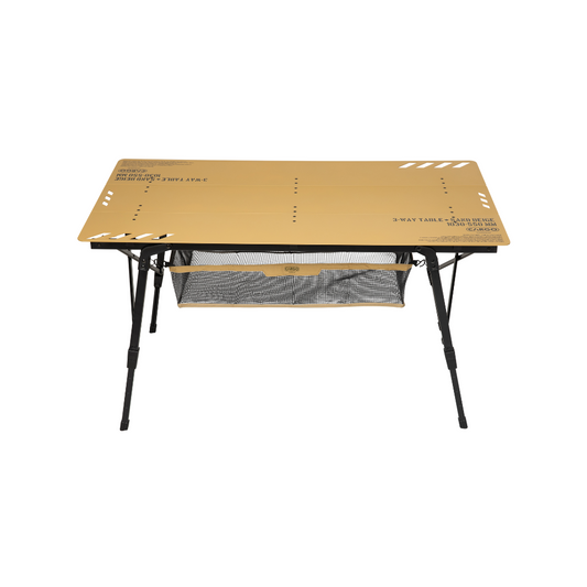 Cargo Container Large Camping Table 3-Way Table