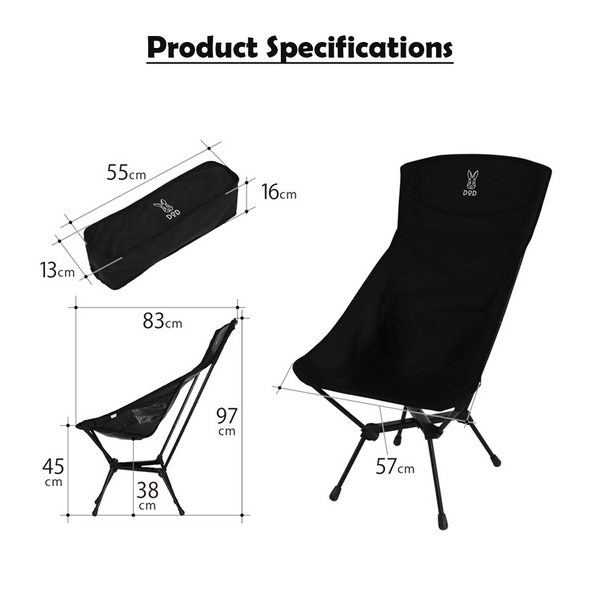 DoD High Back Compact Chair