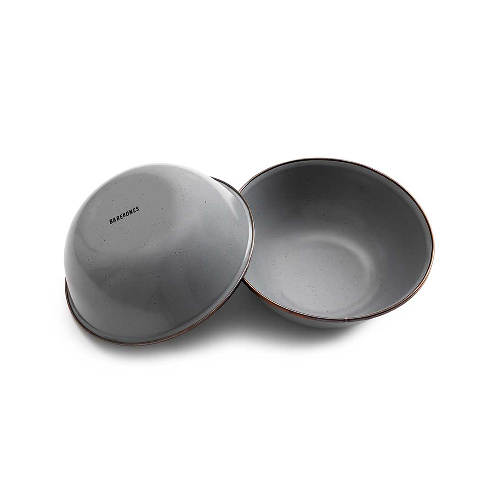 Barebones Enamel Bowl - Set of 2