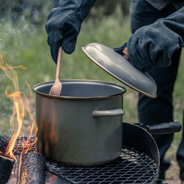 Barebones Enamel Stock Pot