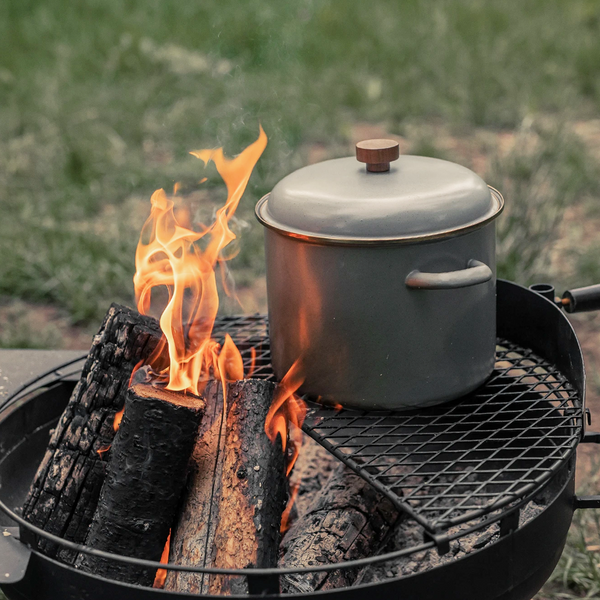 Barebones Enamel Stock Pot