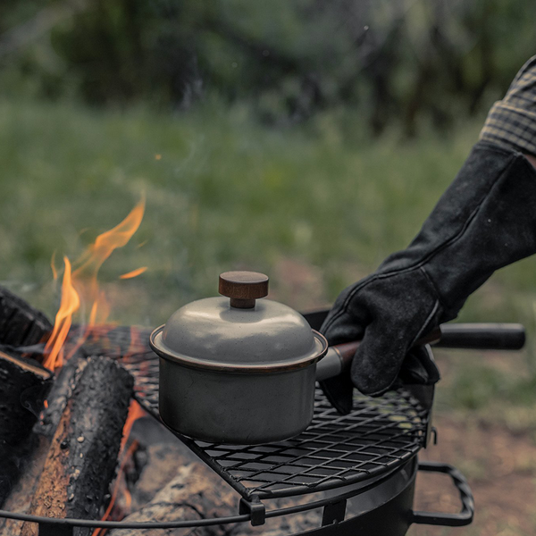 Barebones Enamel Saucepan