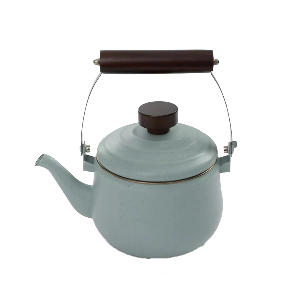 Barebones Enamel Teapot