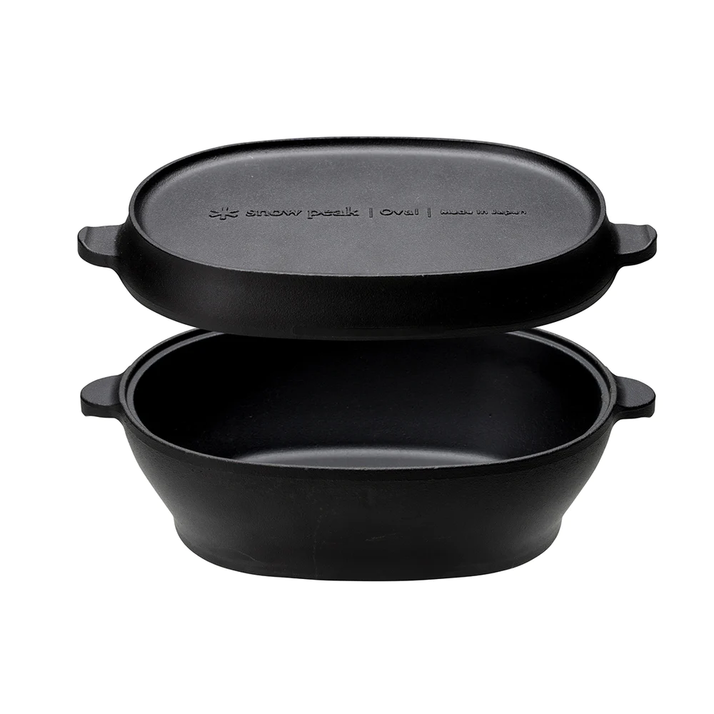 Snow Peak Micro Oval Cast Iron Oven