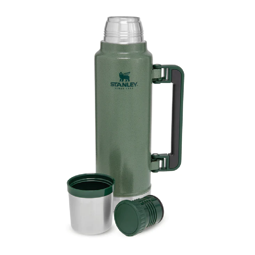 Stanley Classic Vacuum Bottle 1.5QT Hammertone Green