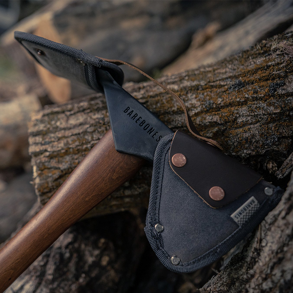 Barebones Pulaski Axe with Canvas Sheath