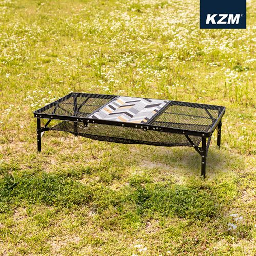 KZM Union Iron Mesh 3 Folding Table