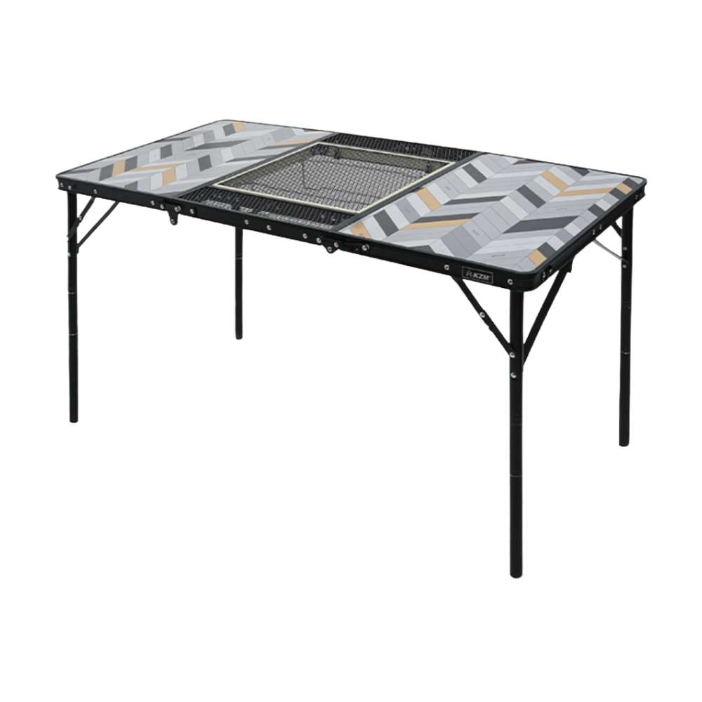 KZM Connect 3 Folding BBQ Table