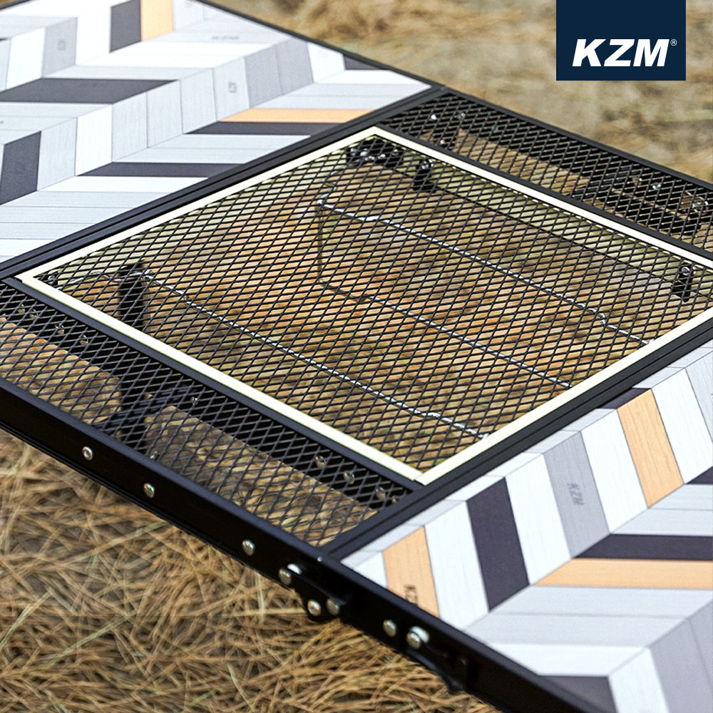 KZM Connect 3 Folding BBQ Table