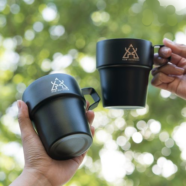 KZM NEW Black Mug 5P