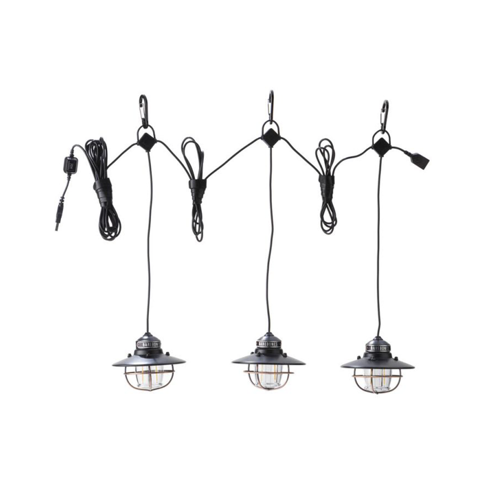 Barebones Edison String Lights Bronze