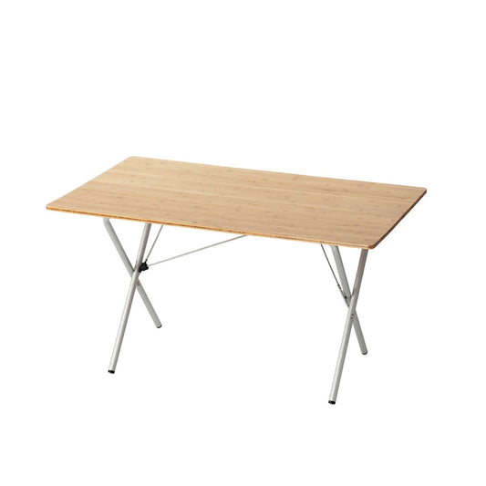 Snow Peak Single Action Table Long, Bamboo Top