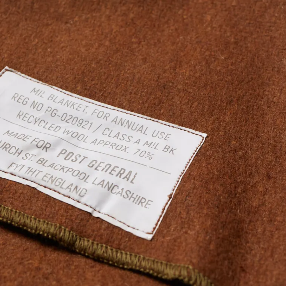 Post General MIL Blanket Light Brown