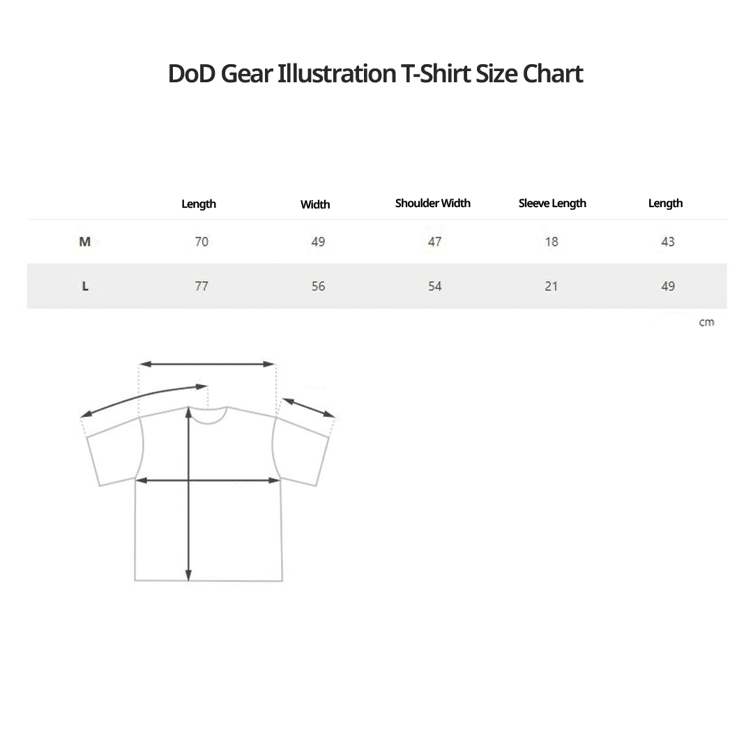 DoD Gear Illustration T-Shirt